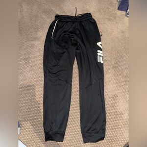 Fila Charcoal Gray Athletic Pants
